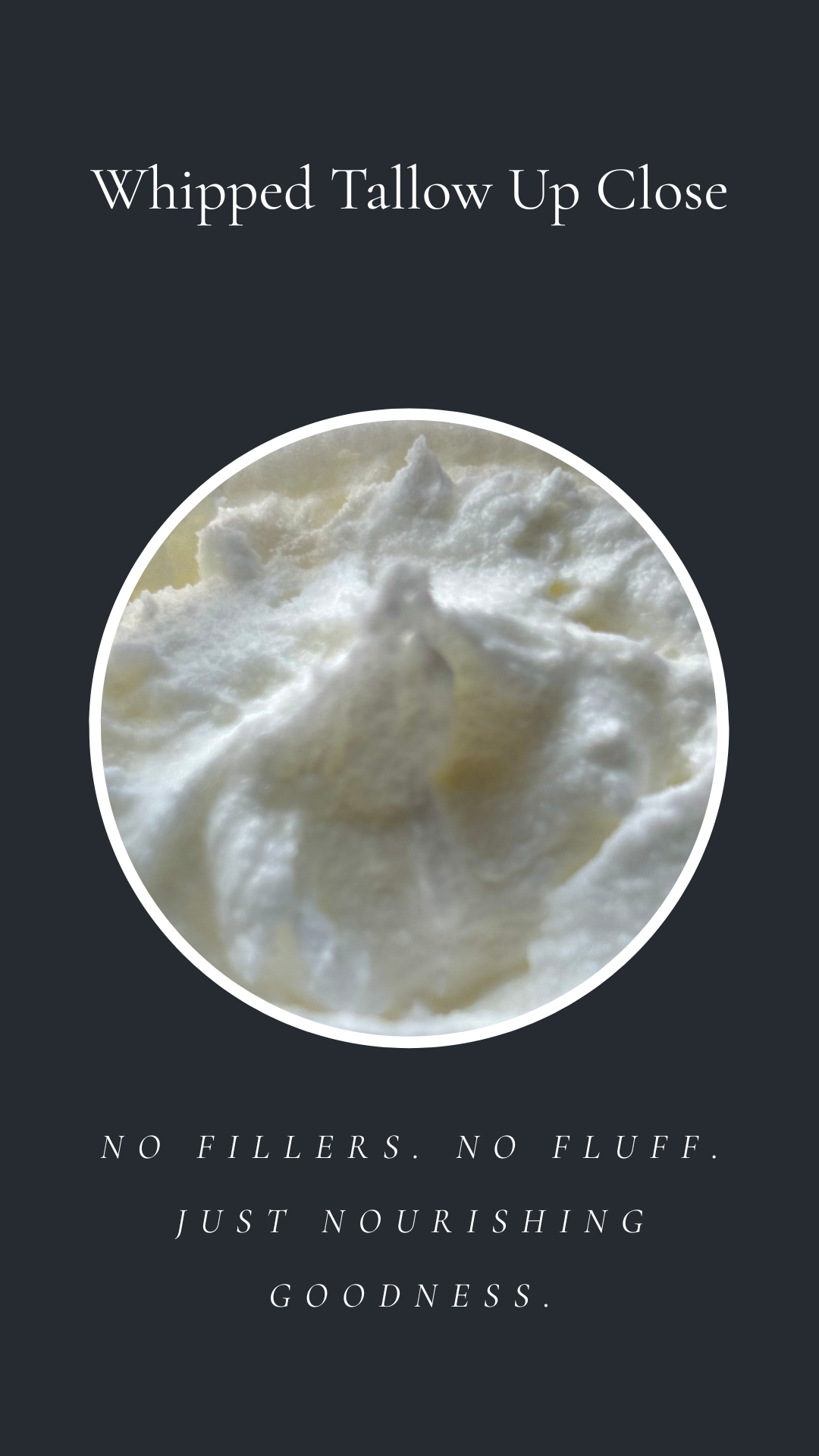 Whipped Tallow Balm (4 oz)